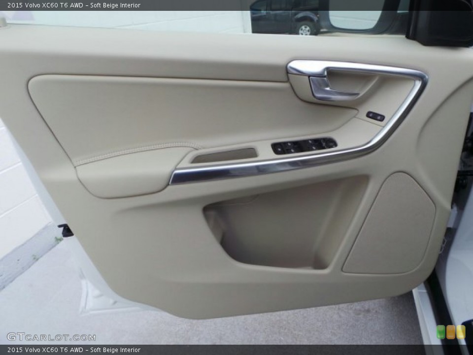 Soft Beige Interior Door Panel for the 2015 Volvo XC60 T6 AWD #92217595
