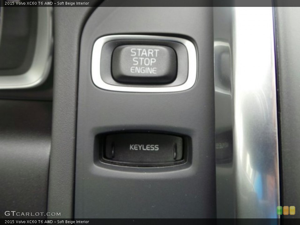 Soft Beige Interior Controls for the 2015 Volvo XC60 T6 AWD #92217775