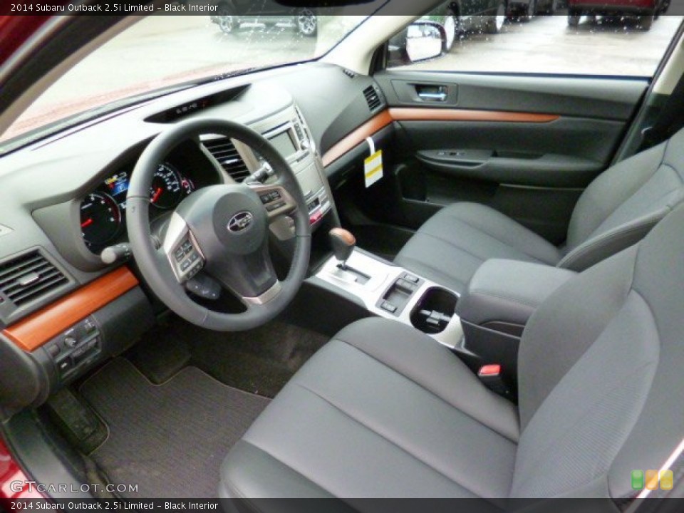 Black Interior Photo for the 2014 Subaru Outback 2.5i Limited #92217928