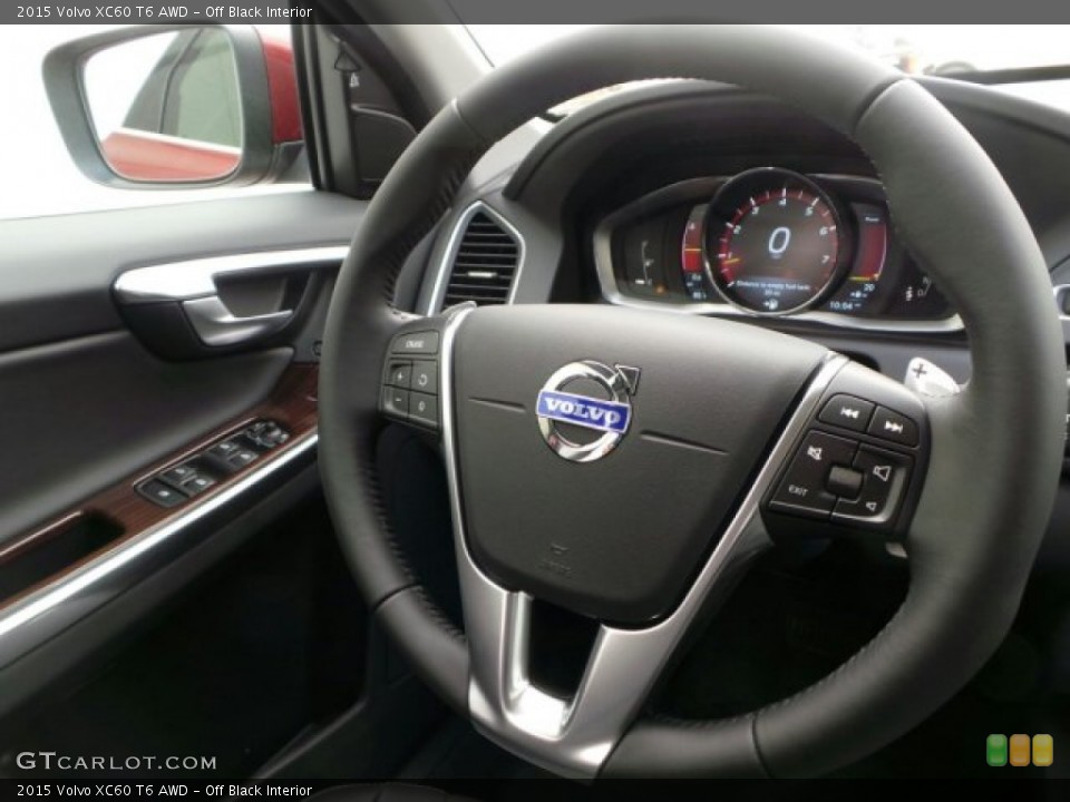 Off Black Interior Steering Wheel for the 2015 Volvo XC60 T6 AWD #92218585