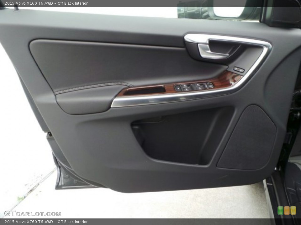 Off Black Interior Door Panel for the 2015 Volvo XC60 T6 AWD #92218909