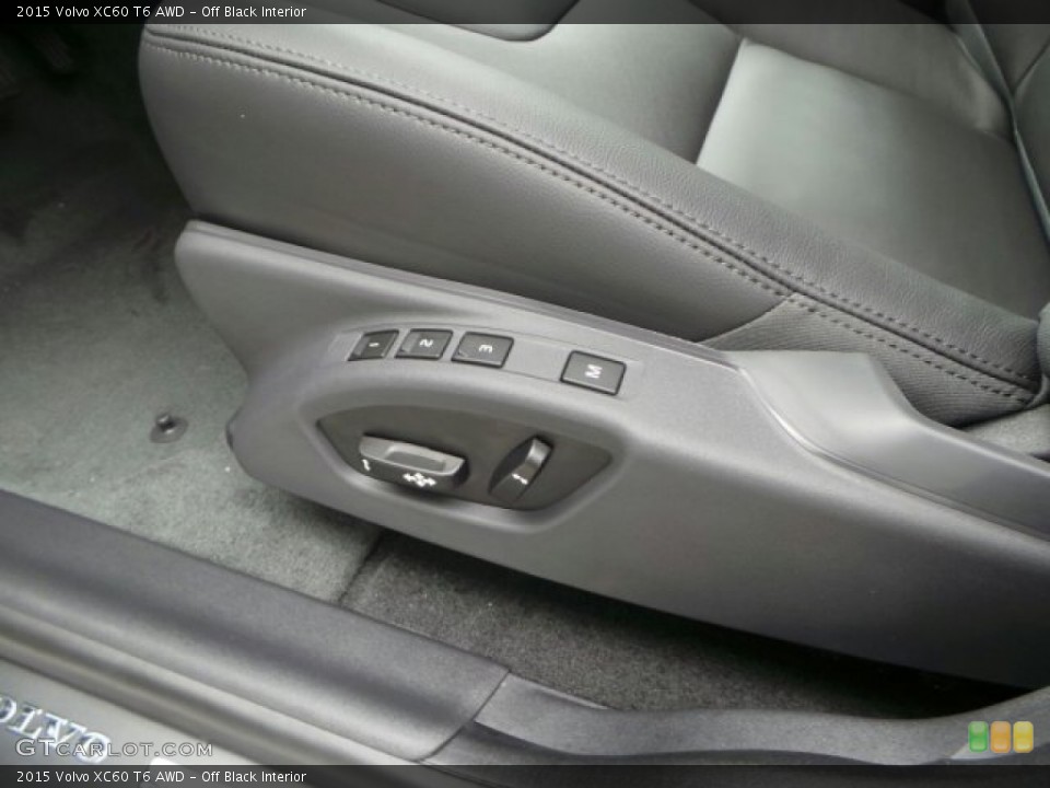 Off Black Interior Controls for the 2015 Volvo XC60 T6 AWD #92218969