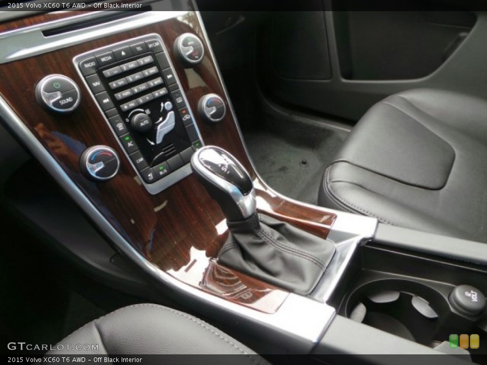 Off Black Interior Transmission for the 2015 Volvo XC60 T6 AWD #92219005