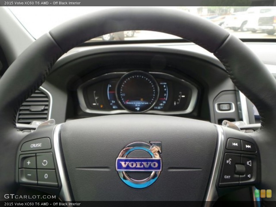 Off Black Interior Controls for the 2015 Volvo XC60 T6 AWD #92219161