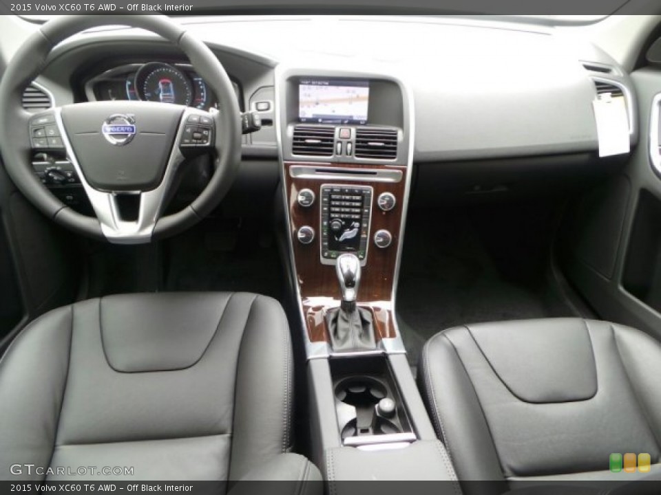 Off Black Interior Dashboard for the 2015 Volvo XC60 T6 AWD #92219242