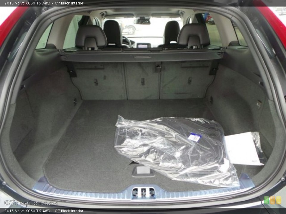Off Black Interior Trunk for the 2015 Volvo XC60 T6 AWD #92219281