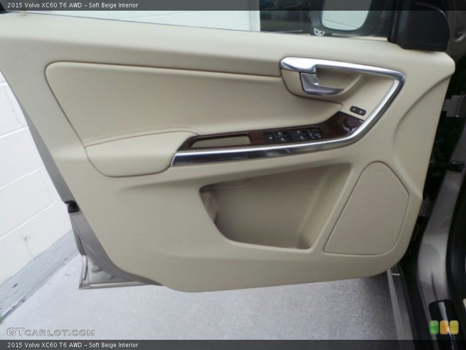 Soft Beige Interior Door Panel for the 2015 Volvo XC60 T6 AWD #92219563