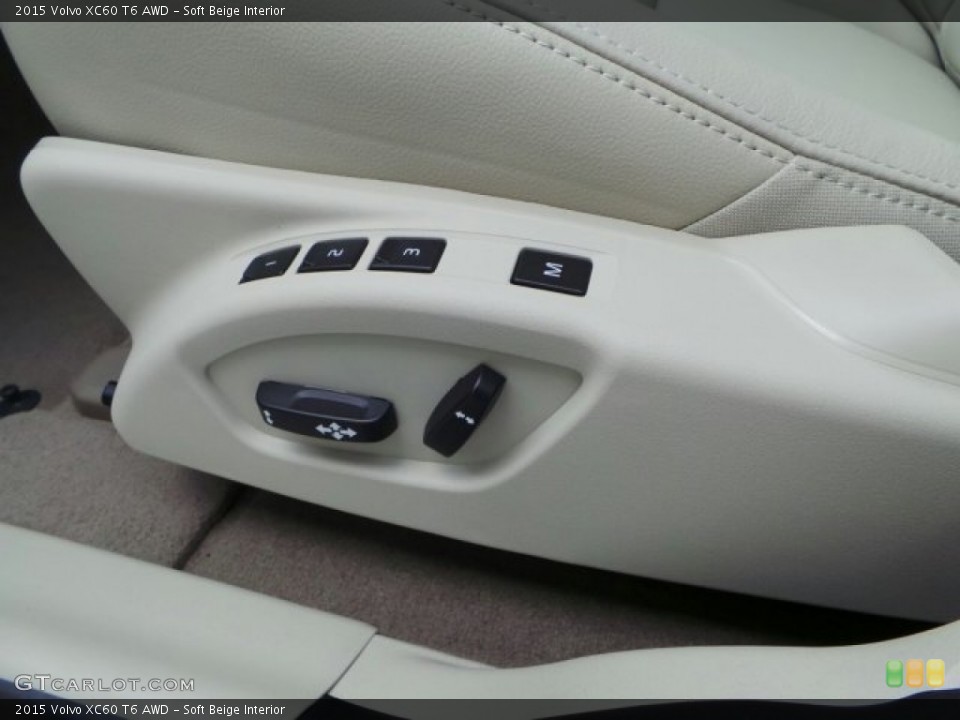 Soft Beige Interior Controls for the 2015 Volvo XC60 T6 AWD #92220150