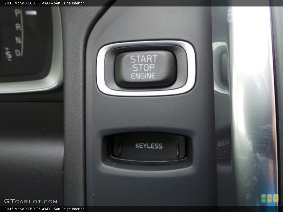 Soft Beige Interior Controls for the 2015 Volvo XC60 T6 AWD #92220253