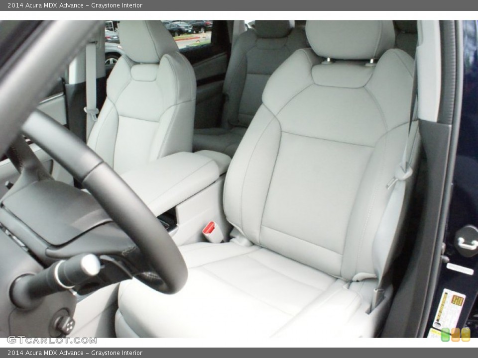 Graystone Interior Front Seat for the 2014 Acura MDX Advance #92220721