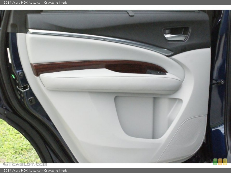 Graystone Interior Door Panel for the 2014 Acura MDX Advance #92220739