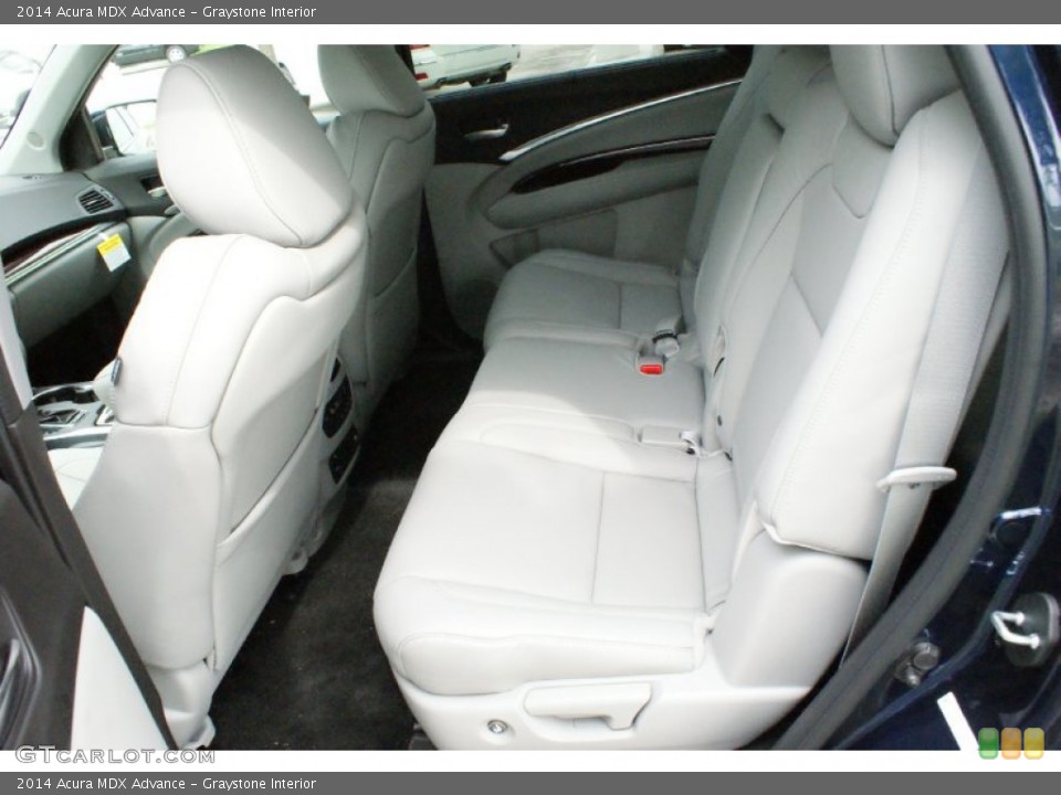 Graystone Interior Rear Seat for the 2014 Acura MDX Advance #92220757