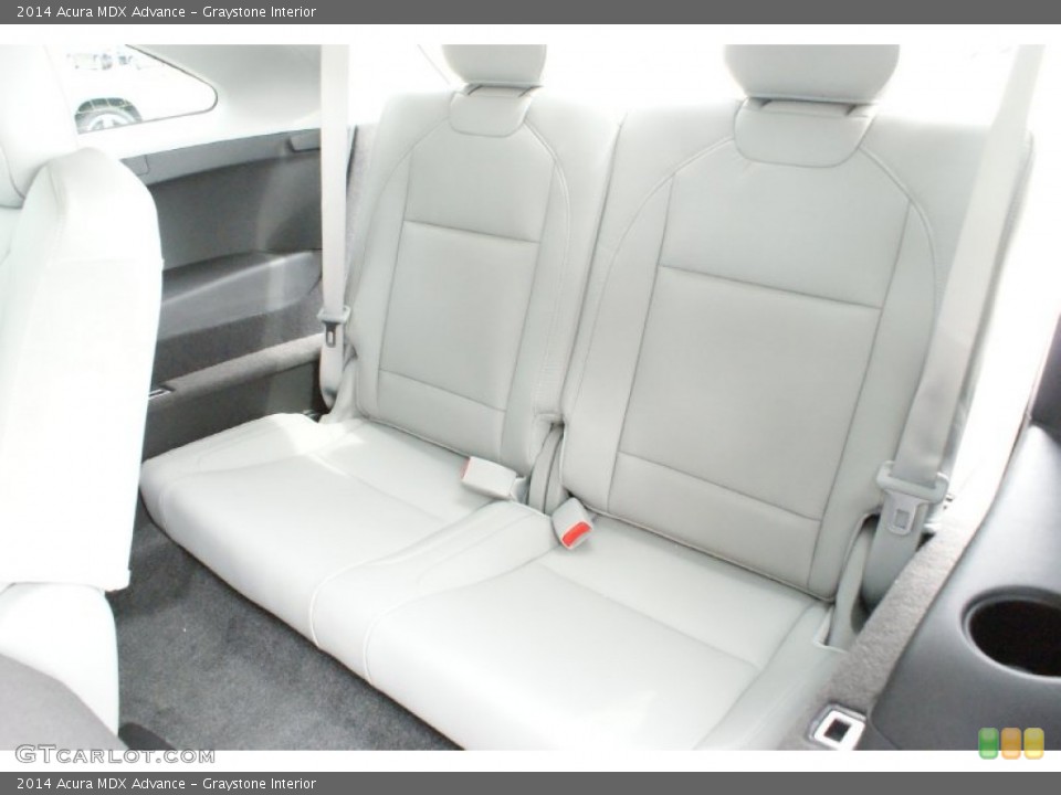 Graystone Interior Rear Seat for the 2014 Acura MDX Advance #92220781