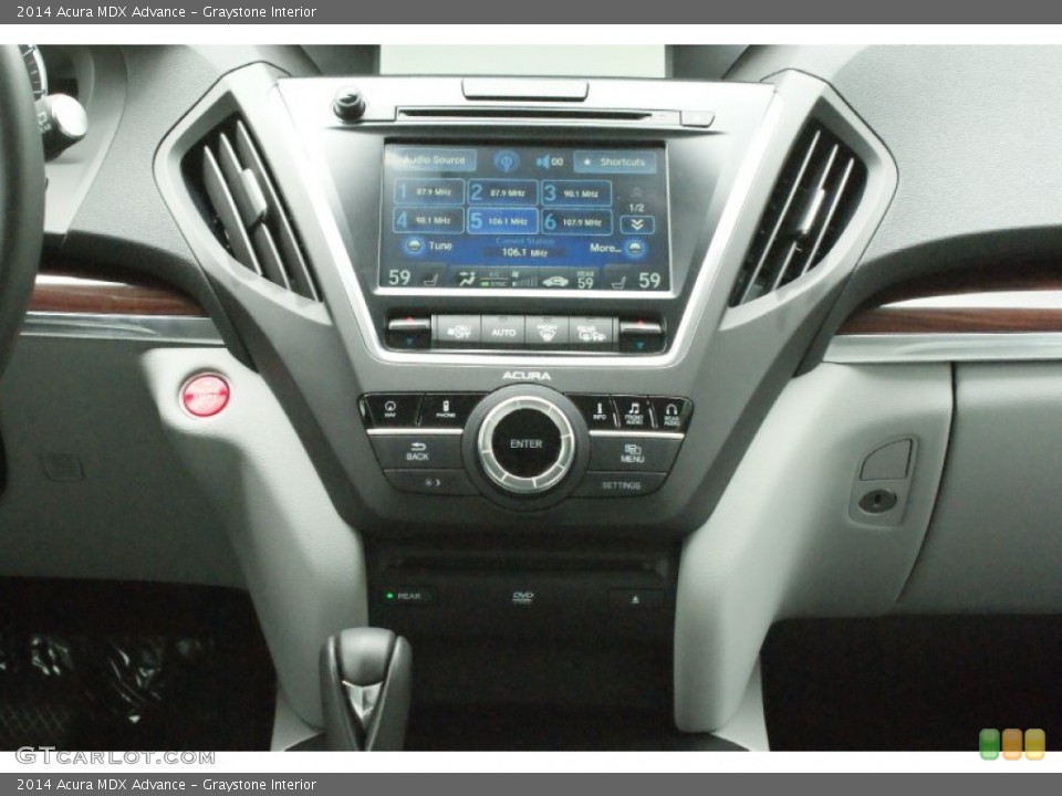 Graystone Interior Controls for the 2014 Acura MDX Advance #92220973