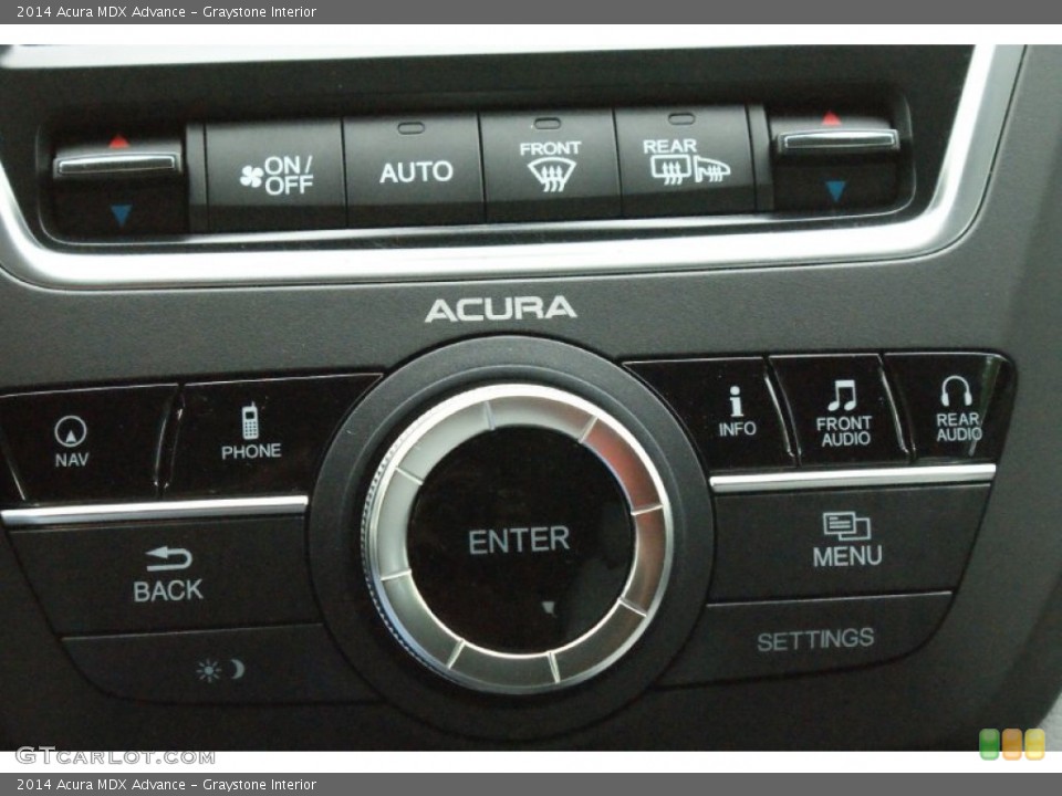 Graystone Interior Controls for the 2014 Acura MDX Advance #92221129