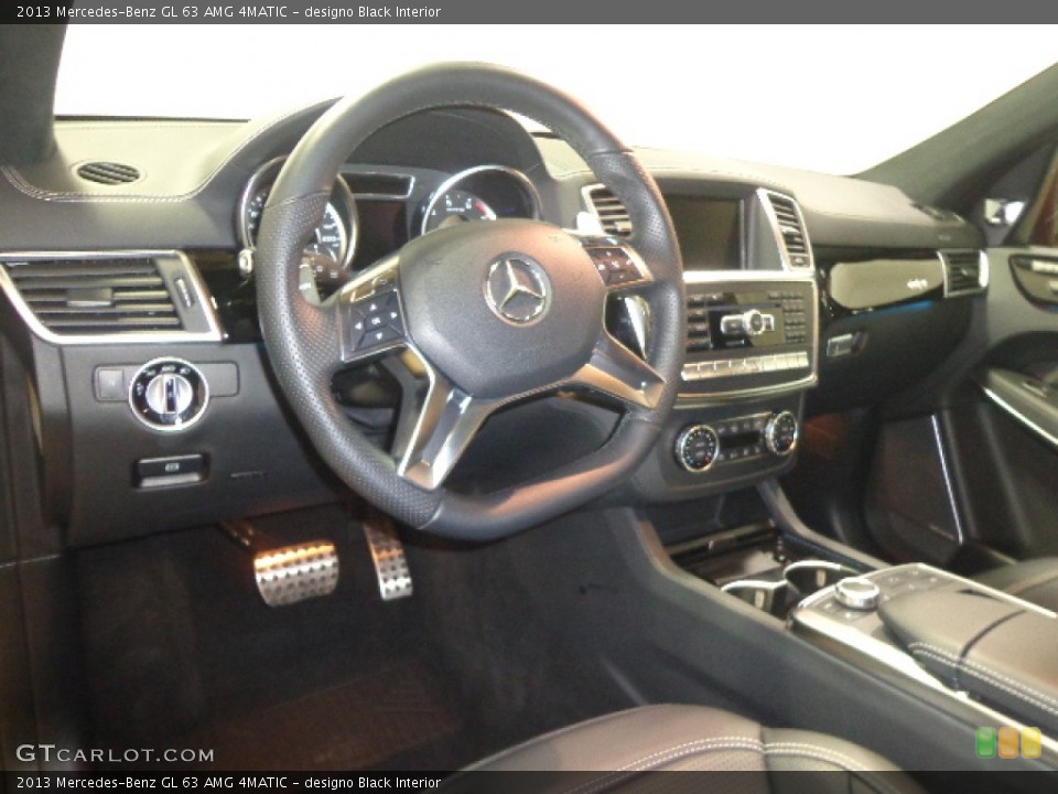 designo Black Interior Dashboard for the 2013 Mercedes-Benz GL 63 AMG 4MATIC #92228466
