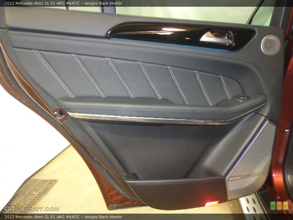 designo Black Interior Door Panel for the 2013 Mercedes-Benz GL 63 AMG 4MATIC #92228536