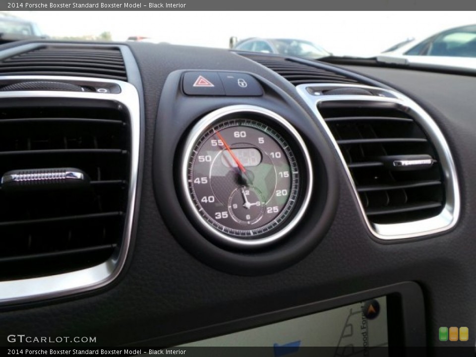 Black Interior Gauges for the 2014 Porsche Boxster  #92236757
