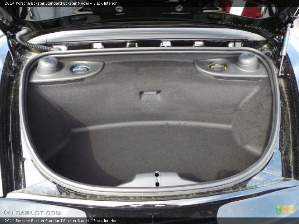 Black Interior Trunk for the 2014 Porsche Boxster  #92236778