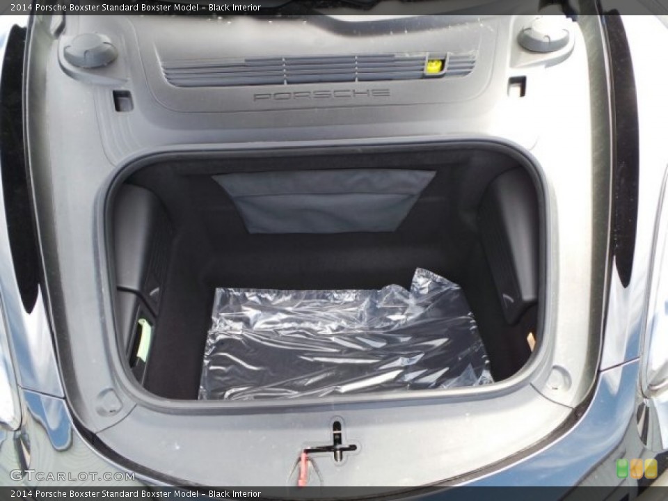 Black Interior Trunk for the 2014 Porsche Boxster  #92236781