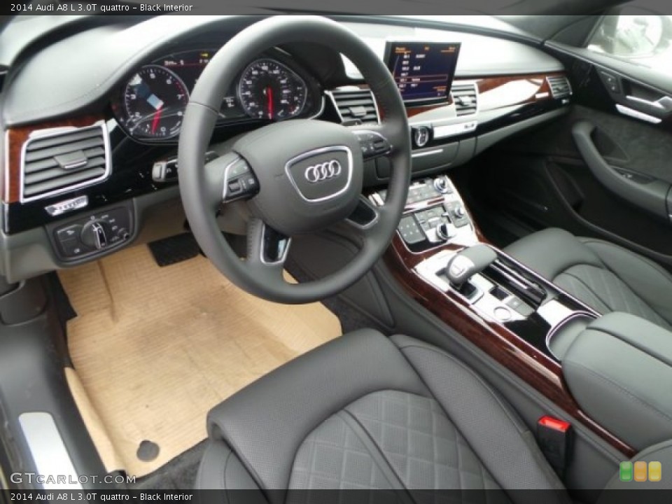 Black Interior Photo for the 2014 Audi A8 L 3.0T quattro #92237510