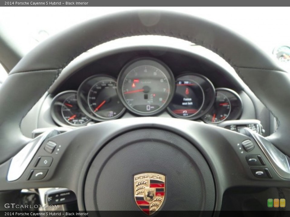 Black Interior Gauges for the 2014 Porsche Cayenne S Hybrid #92237660
