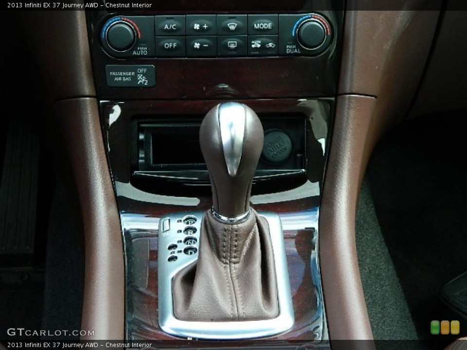 Chestnut Interior Transmission for the 2013 Infiniti EX 37 Journey AWD #92239718