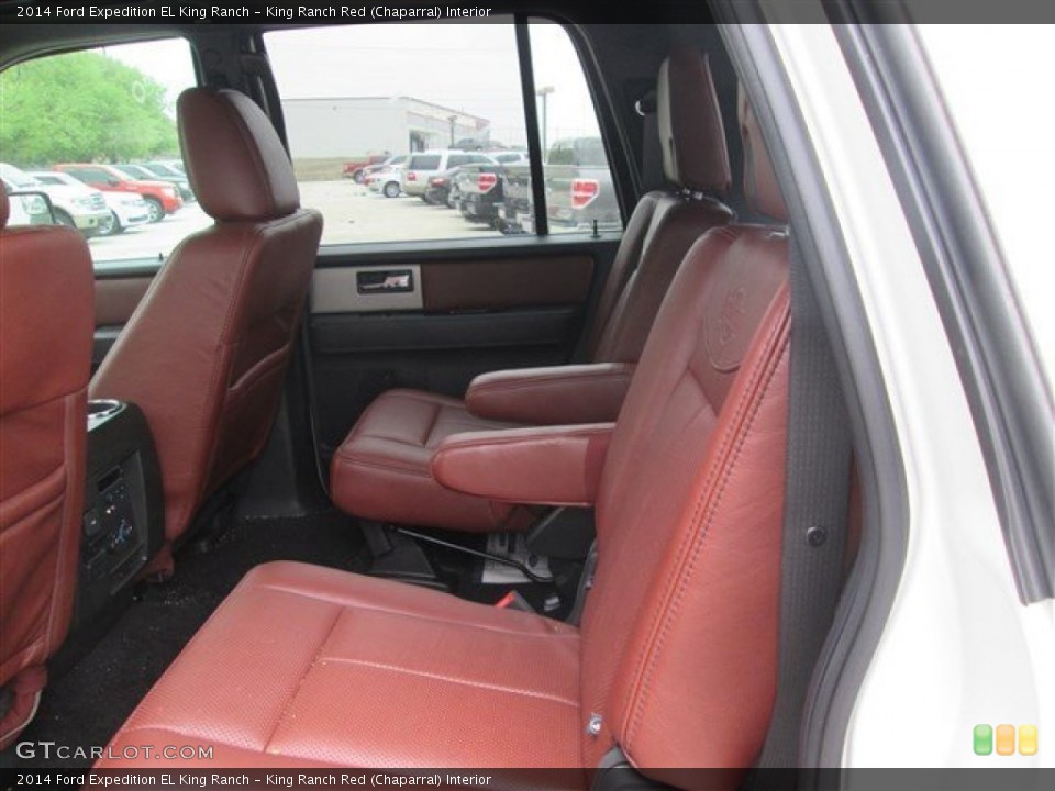 King Ranch Red (Chaparral) Interior Rear Seat for the 2014 Ford Expedition EL King Ranch #92246480
