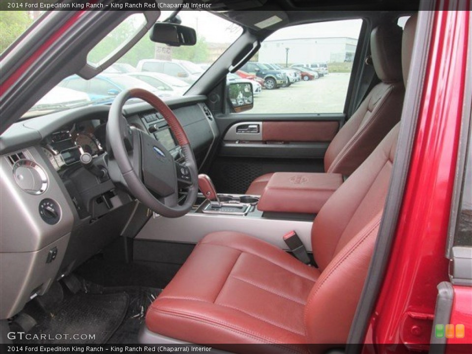King Ranch Red (Chaparral) Interior Photo for the 2014 Ford Expedition King Ranch #92246675