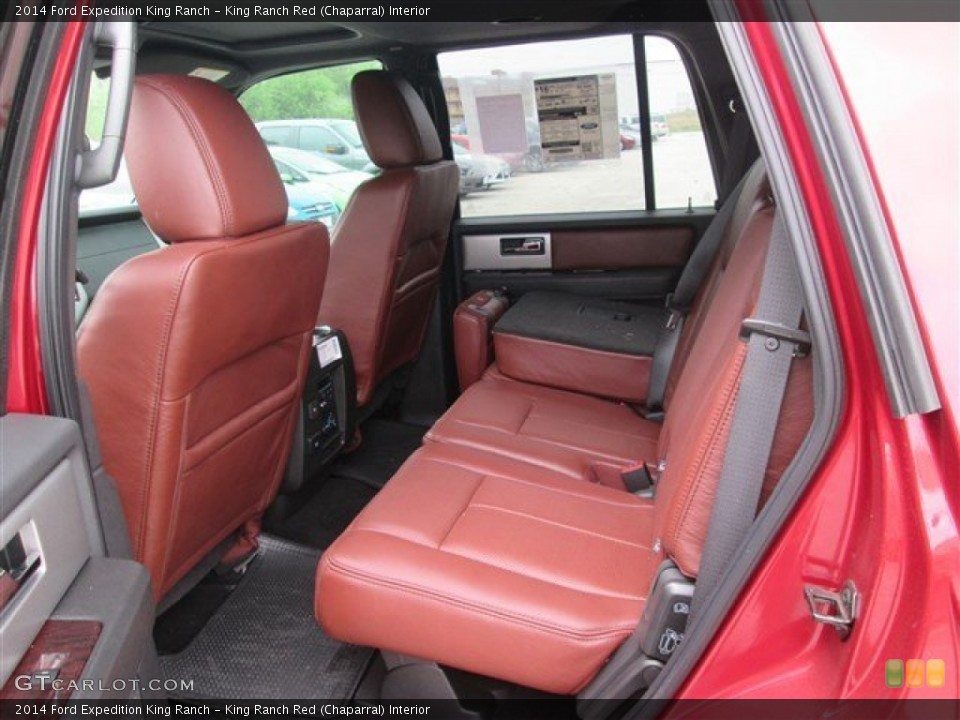 King Ranch Red (Chaparral) Interior Rear Seat for the 2014 Ford Expedition King Ranch #92246693