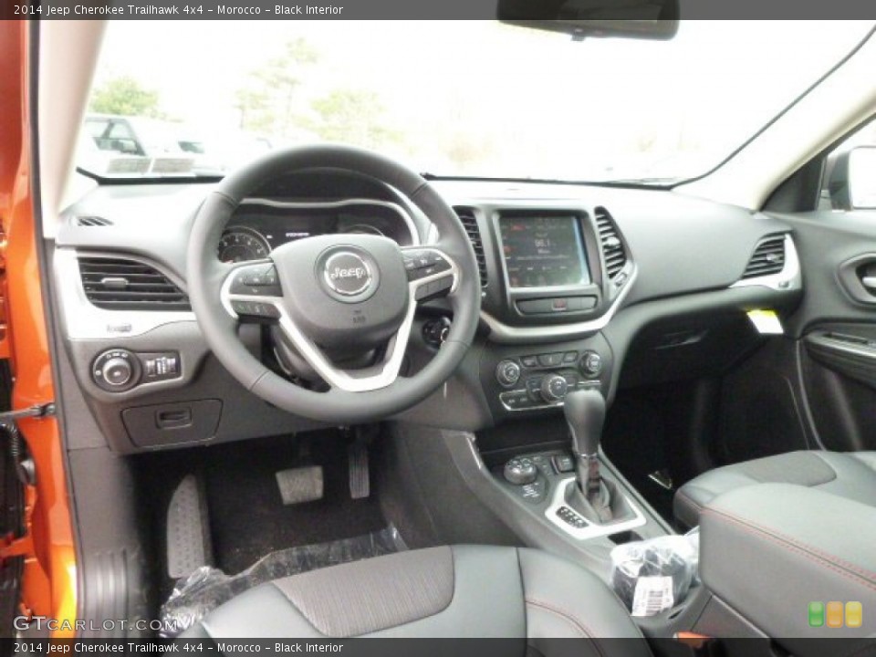 Morocco - Black Interior Dashboard for the 2014 Jeep Cherokee Trailhawk 4x4 #92247359