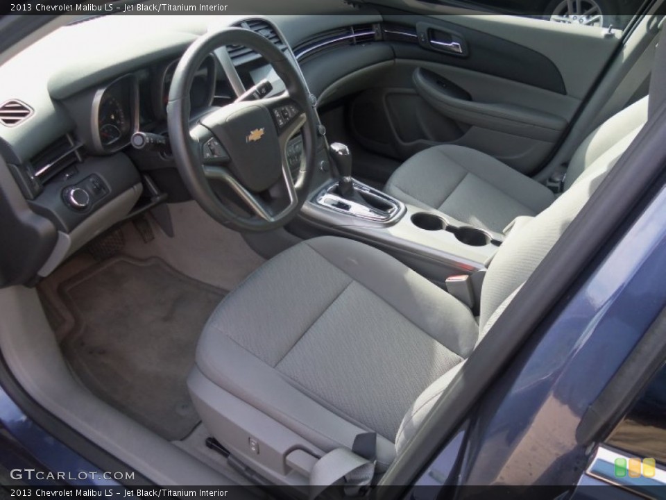 Jet Black/Titanium 2013 Chevrolet Malibu Interiors