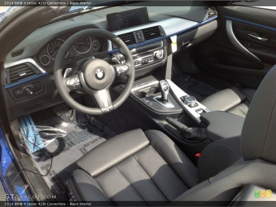 Black Interior Photo for the 2014 BMW 4 Series 428i Convertible #92252353