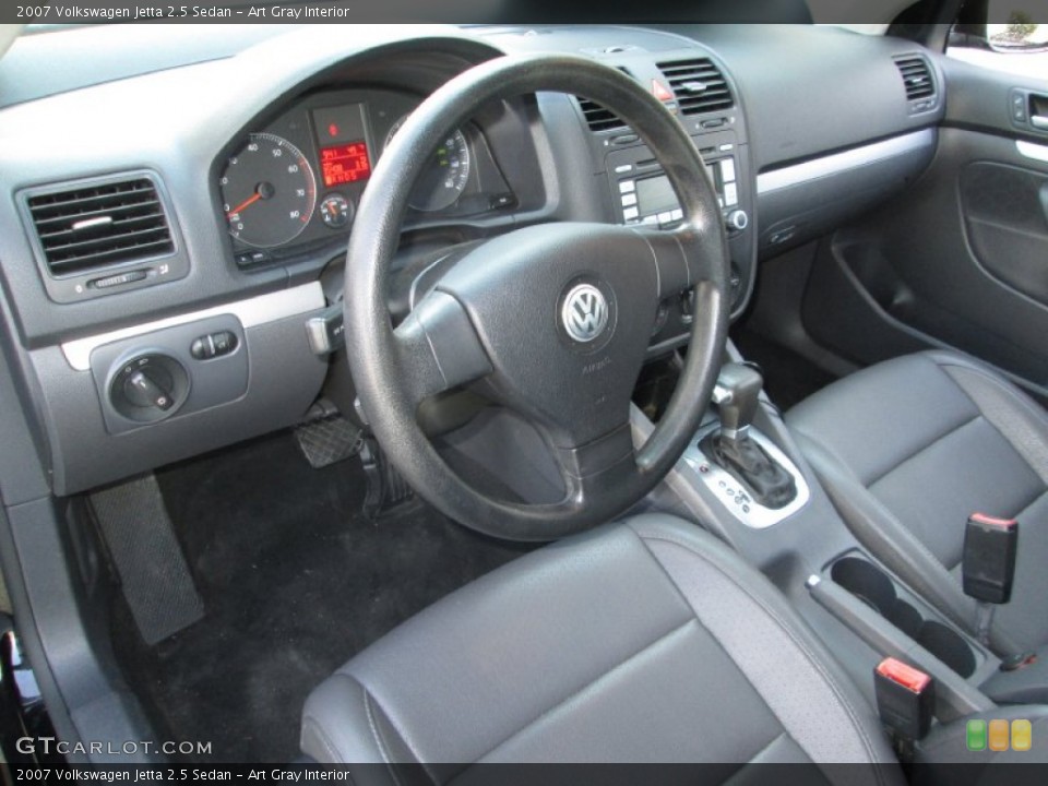 Art Gray Interior Photo for the 2007 Volkswagen Jetta 2.5 Sedan #92253791