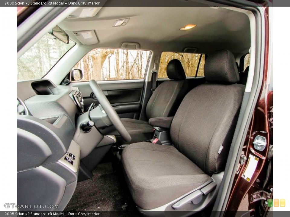 Dark Gray Interior Front Seat for the 2008 Scion xB  #92258702