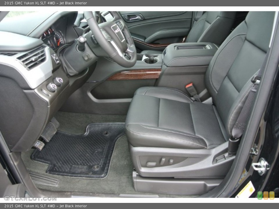 Jet Black Interior Front Seat for the 2015 GMC Yukon XL SLT 4WD #92258846