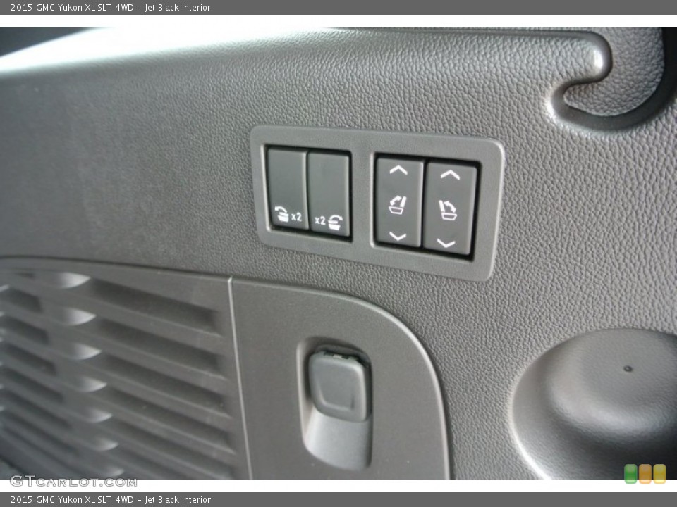 Jet Black Interior Controls for the 2015 GMC Yukon XL SLT 4WD #92258942