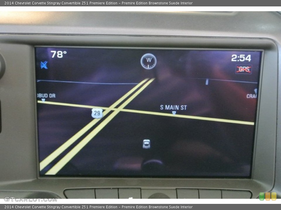 Premire Edition Brownstone Suede Interior Controls for the 2014 Chevrolet Corvette Stingray Convertible Z51 Premiere Edition #92259425
