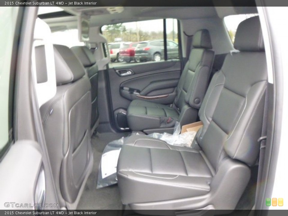 Jet Black Interior Rear Seat for the 2015 Chevrolet Suburban LT 4WD #92266537