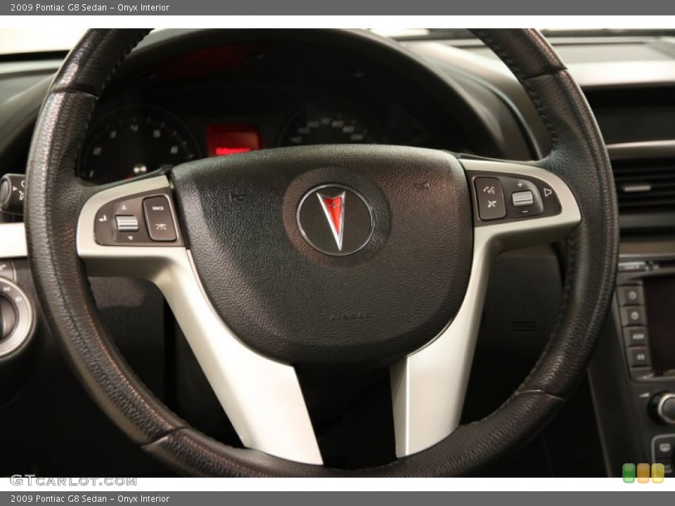 Onyx Interior Steering Wheel for the 2009 Pontiac G8 Sedan #92267590