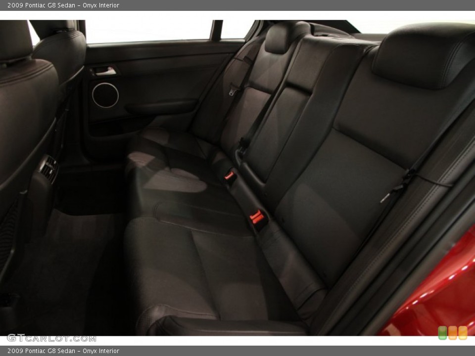 Onyx Interior Rear Seat for the 2009 Pontiac G8 Sedan #92267830