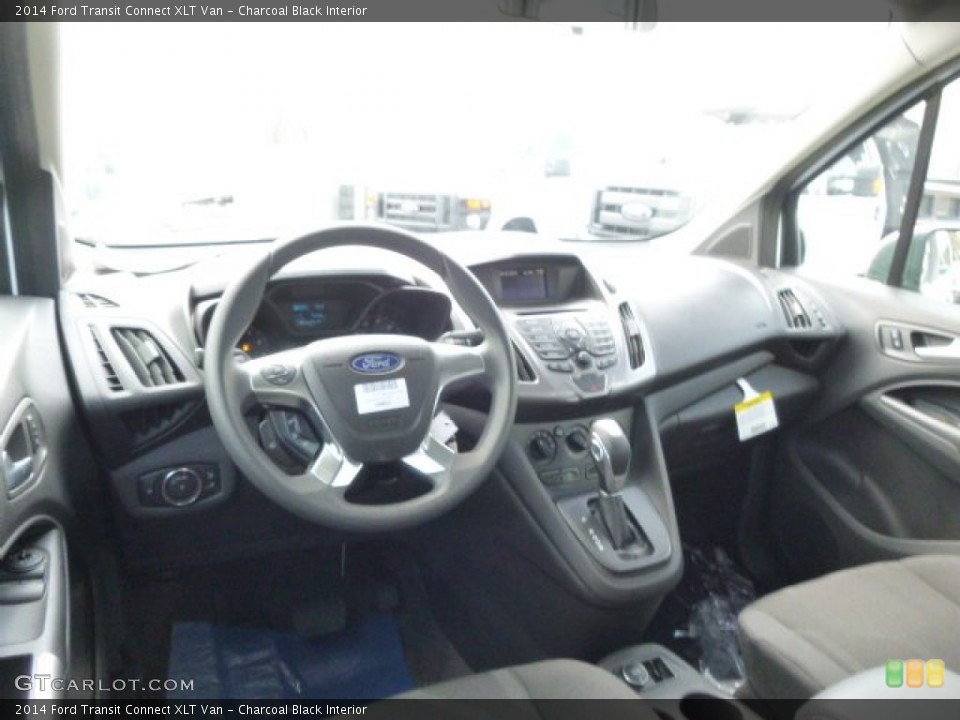 Charcoal Black Interior Dashboard for the 2014 Ford Transit Connect XLT Van #92323620