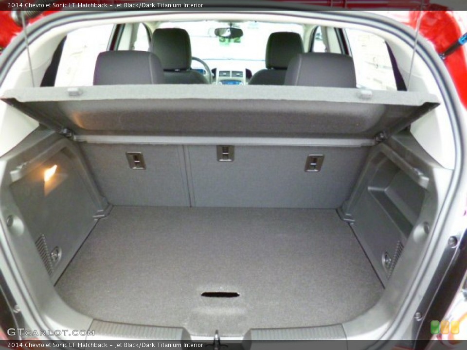 Jet Black/Dark Titanium Interior Trunk for the 2014 Chevrolet Sonic LT Hatchback #92334288