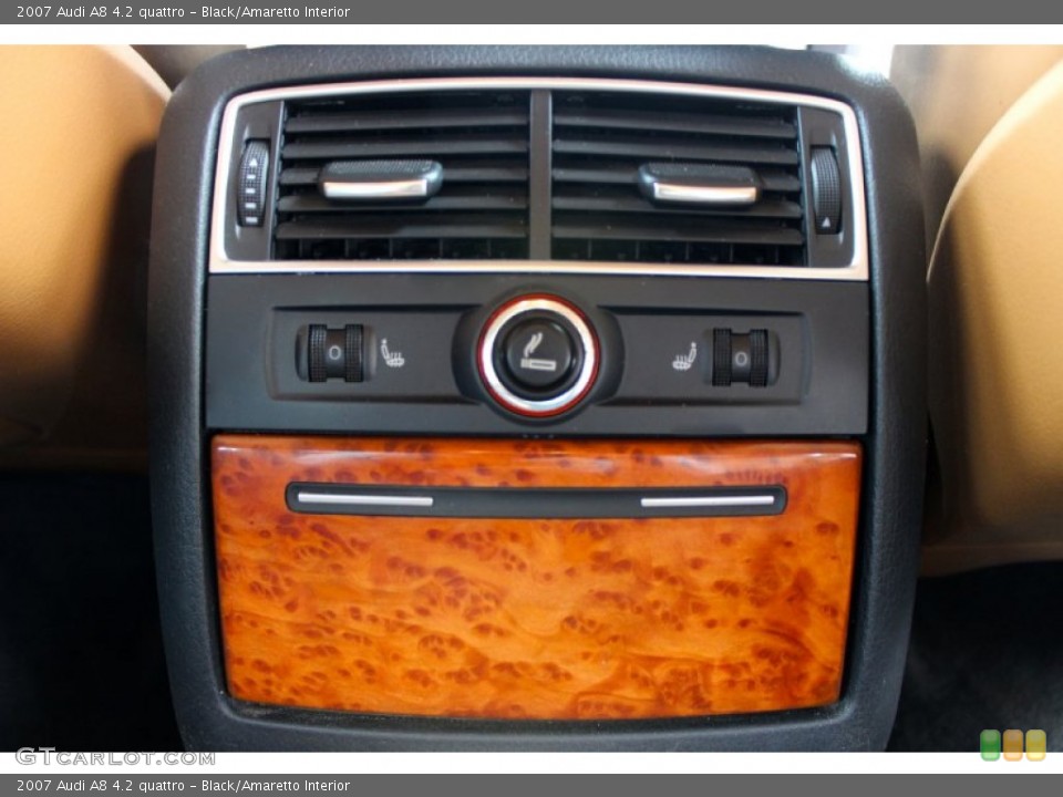 Black/Amaretto Interior Controls for the 2007 Audi A8 4.2 quattro #92335215
