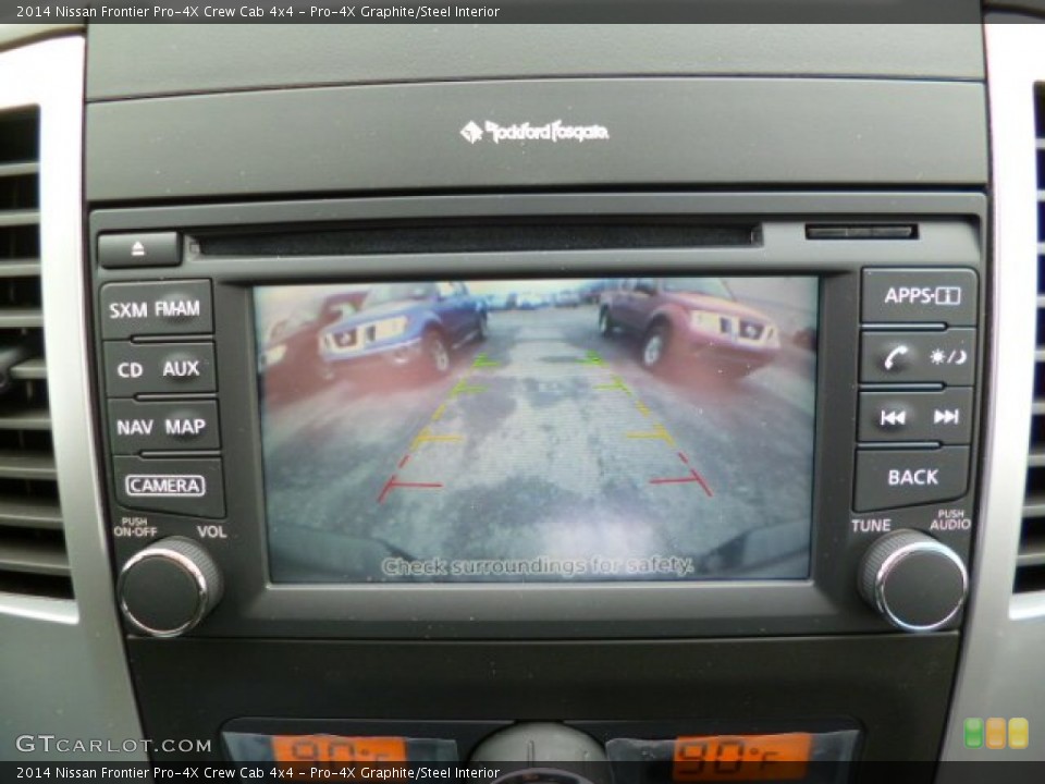 Pro-4X Graphite/Steel Interior Controls for the 2014 Nissan Frontier Pro-4X Crew Cab 4x4 #92341437