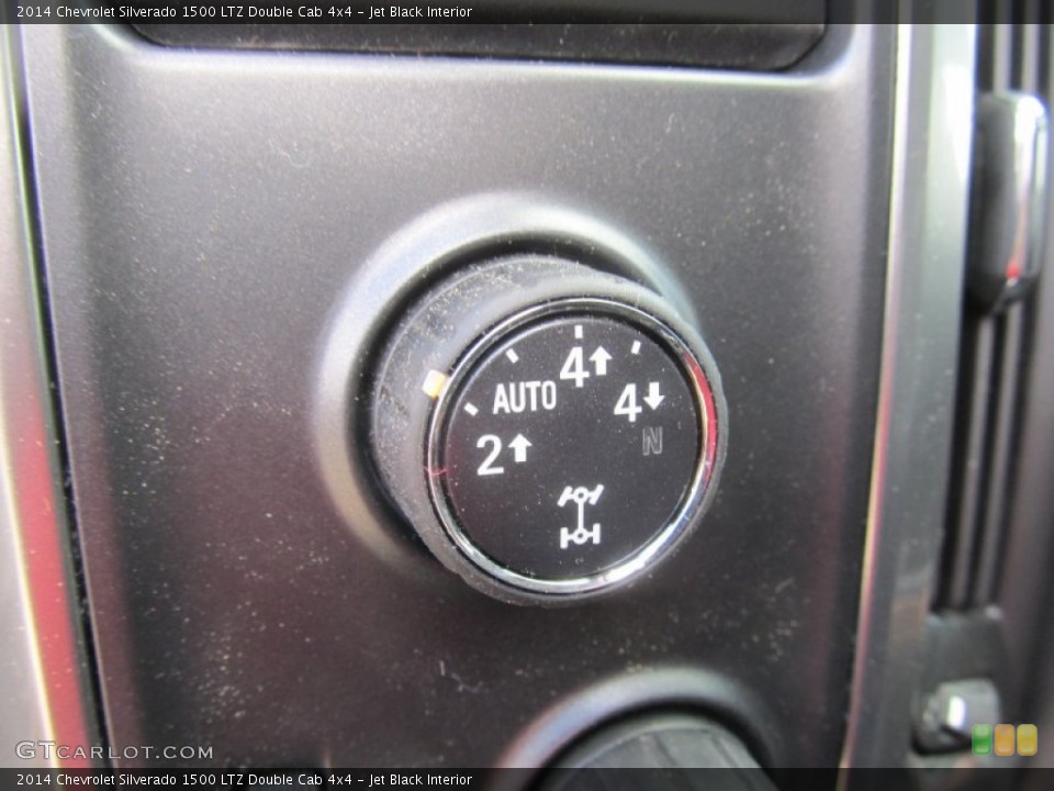 Jet Black Interior Controls for the 2014 Chevrolet Silverado 1500 LTZ Double Cab 4x4 #92346276