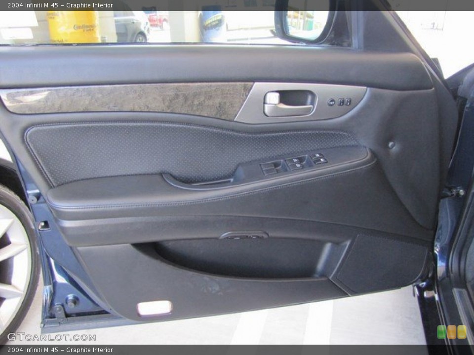 Graphite Interior Door Panel for the 2004 Infiniti M 45 #92347627