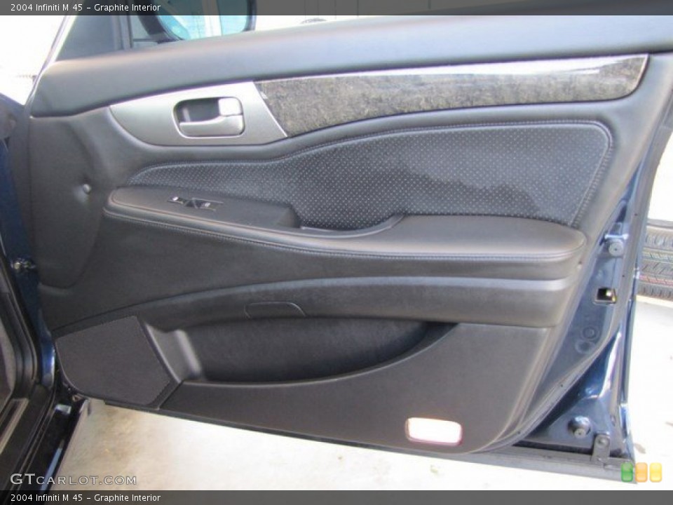 Graphite Interior Door Panel for the 2004 Infiniti M 45 #92347740