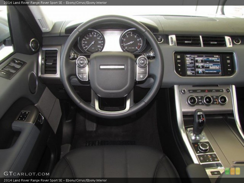 Ebony/Cirrus/Ebony Interior Dashboard for the 2014 Land Rover Range Rover Sport SE #92348340