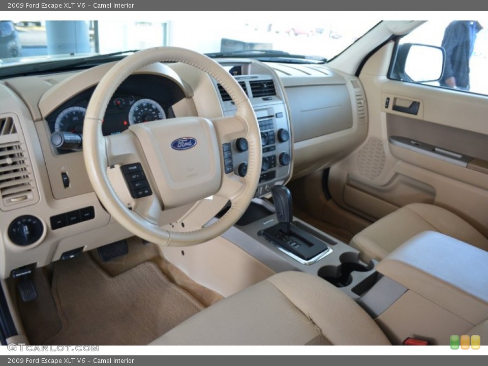 Camel Interior Photo for the 2009 Ford Escape XLT V6 #92348421